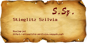 Stieglitz Szilvia névjegykártya